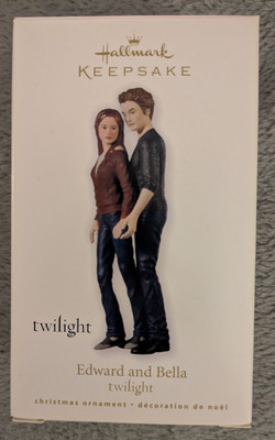 Hallmark Twilight Saga Edward and Bella Keepsake Christmas Ornament 2010