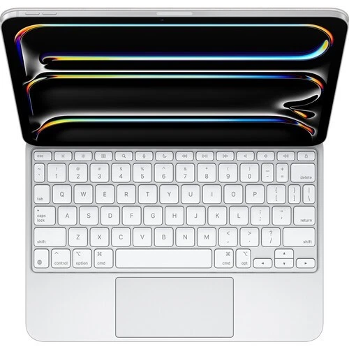 Apple Magic Keyboard for iPad Pro 11-inch M4 A2975 - White - MWR03LL/A - Image 3 of 4