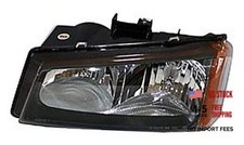 Left Headlight Assembly Compatible with 2005-2006 Chevrolet Silverado TYC