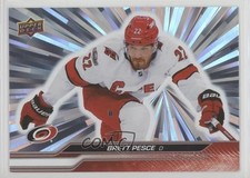 2023-24 Upper Deck Series 1 Outburst Silver Brett Pesce #34 0nr3