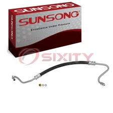 Sunsong Power Steering Pressure Line Hose for 1980-1981 Oldsmobile Cutlass cx