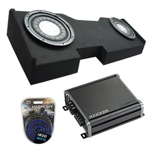 Harmony HA-F124 12" Subwoofer Fits 14-18 Chevy Silverado Crew Cab w/ 46CXA8001