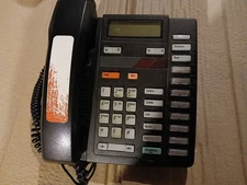 Telephone Corded Office 2 Line Phone Non-Powered With Stand Nortel AT&T✅