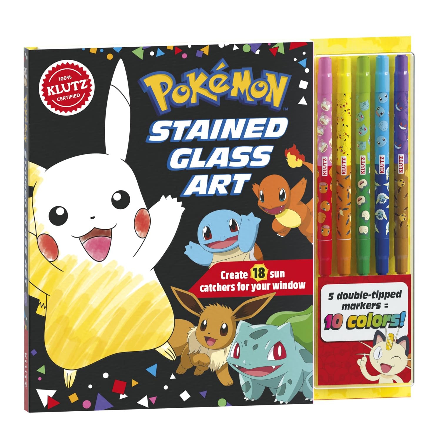 Pokemon Stained Glass Editors Of Klutz - Image 4