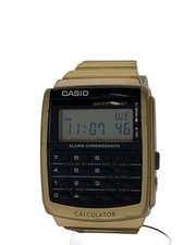 CASIO Quartz Watch Digital BLK GLD CA 506