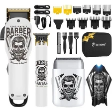 Clippers for Men Professional, Beard Trimmer Kits  Sets Electric Shavers