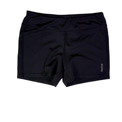 Reebok Shorts Girls Medium Black Compression PlayDry Athletic Running Training
