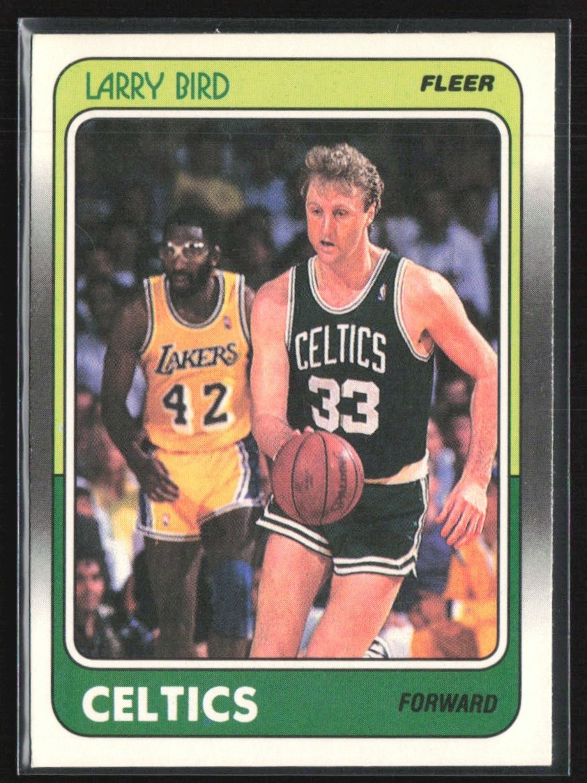 Larry Bird 1988-89 Fleer #9 Boston Celtics
