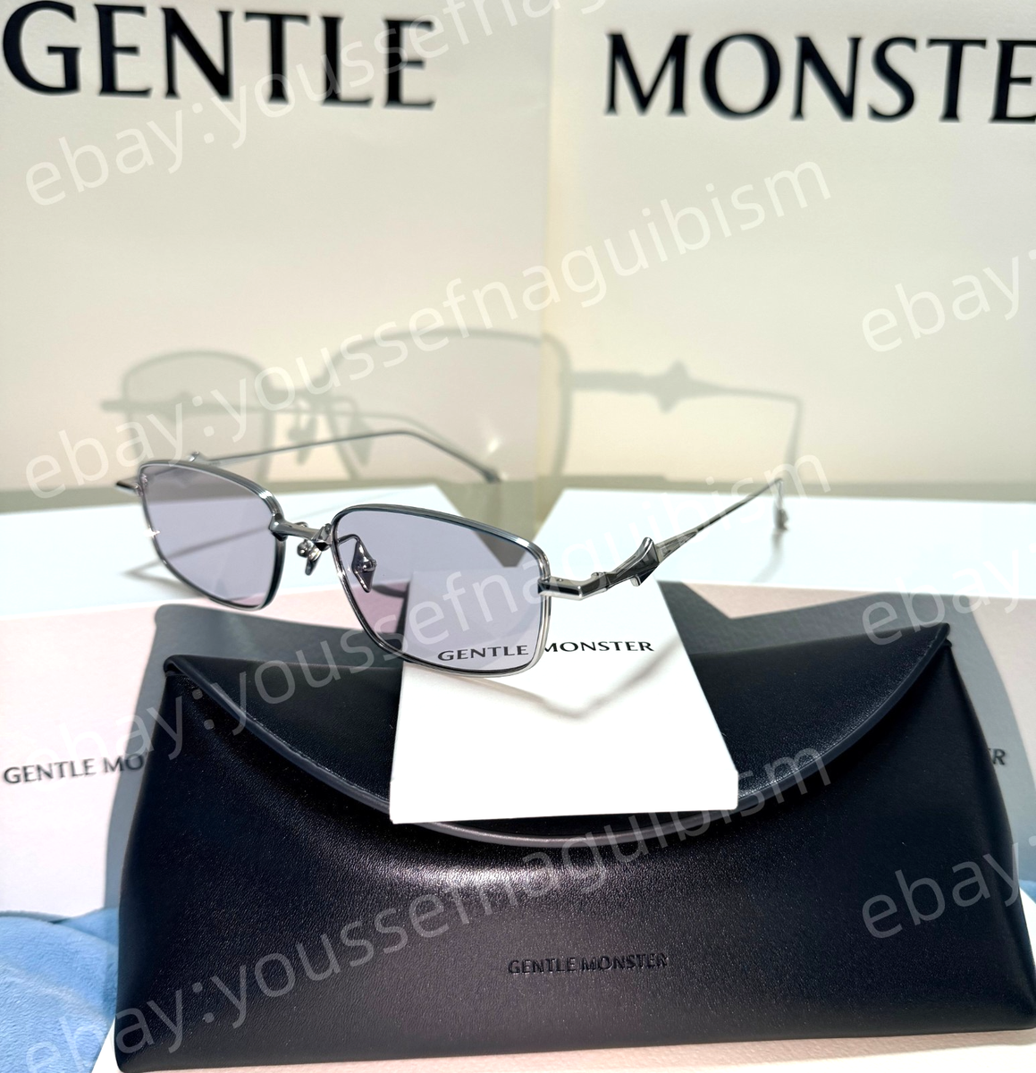 2025 GentleMonster Sunglasses BOLD - Saga 02(V) Silver Frame