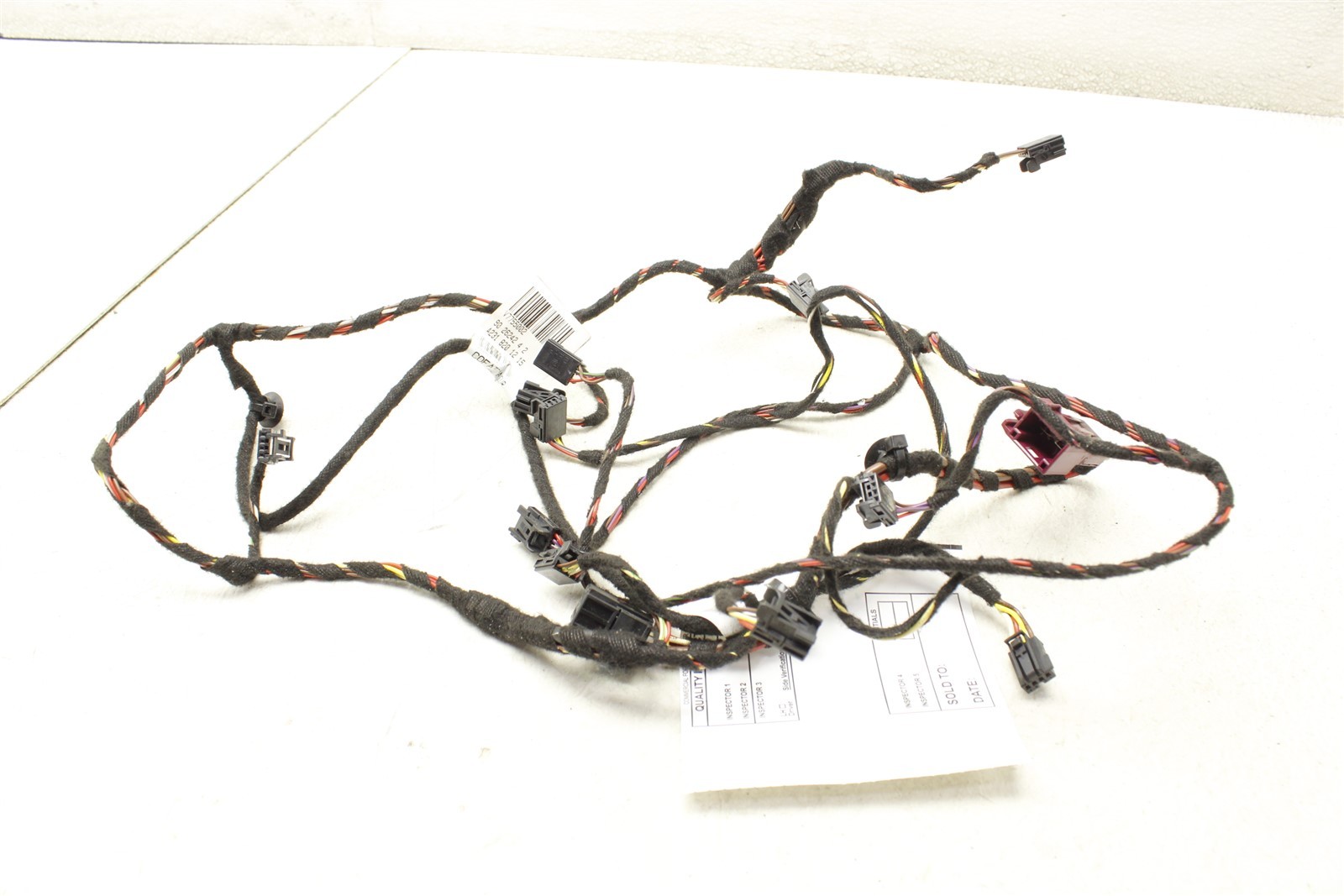 2020 Aston Martin Vantage Heater Flap Blend Servo Wiring Harness A2318201215 