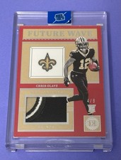 2022 Panini Encased - Future Wave Materials Chris Olave #FWM-9 Numbered To /9