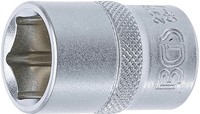 "Bgs 2918 SteckschlüSsel-Einsatz Sechskant | Antrieb Innenvierkant 12,5 Mm (1/2\")"