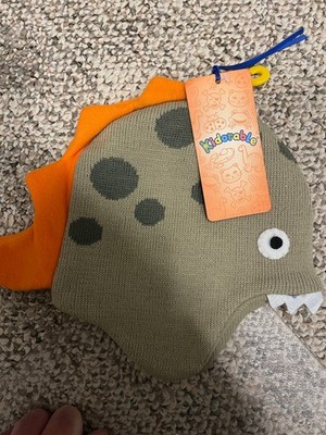 Kidorable Dinosaur Hat and Glove set (Medium gloves).  Brand new with tags !!
