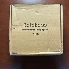 Retekess Queue Wireless Calling System T116 Restaurant 20 Pagers New Open Box