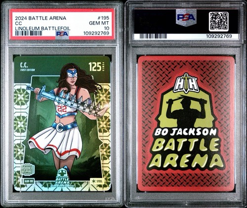 2024 Bo Jackson Battle Arena GRANDMA’S LINOLEUM C.C. Caitlin Clark PSA 10 Pop 1