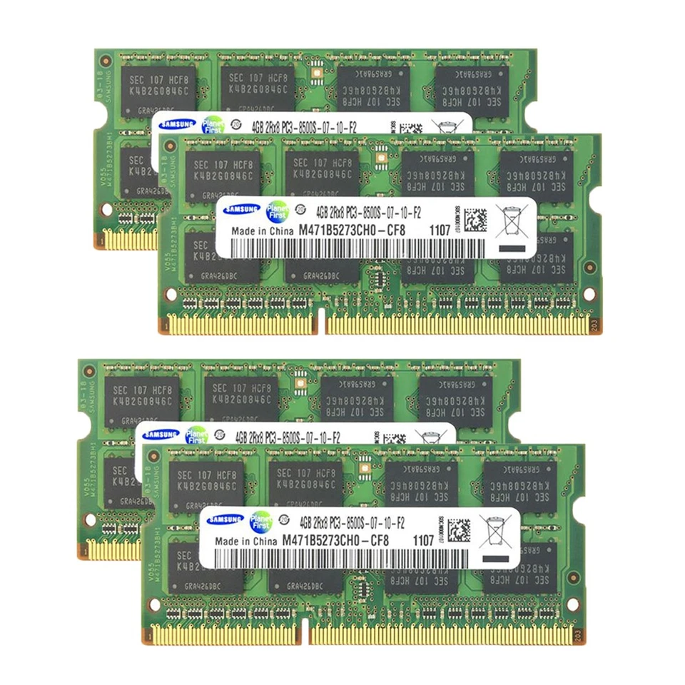 16GB Kit (4x 4GB) DDR3 PC3 1066MHz PC3-8500 CL7 Laptop Memory RAM for Apple iMac - Image 2 of 4