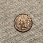1880 Indian Head Cent Unc Details #QA