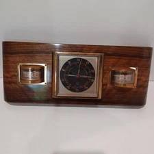 Antique Lufft German MCM Retro Weatherstation Barometer Thermometer Hydrometer