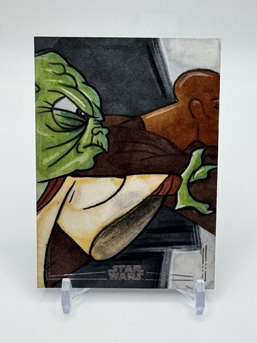 Rees Chua-Finlay Star Wars 2025 Topps Galaxy Chrome Sketch Card card