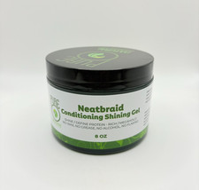 Pure O Natural Neatbraid Conditioning Shining Gel Protein Rich Mega Hold 8oz