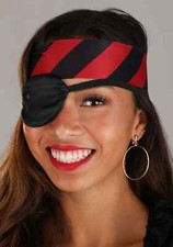 Pirate Eye Patch and Earring Accessory Kit