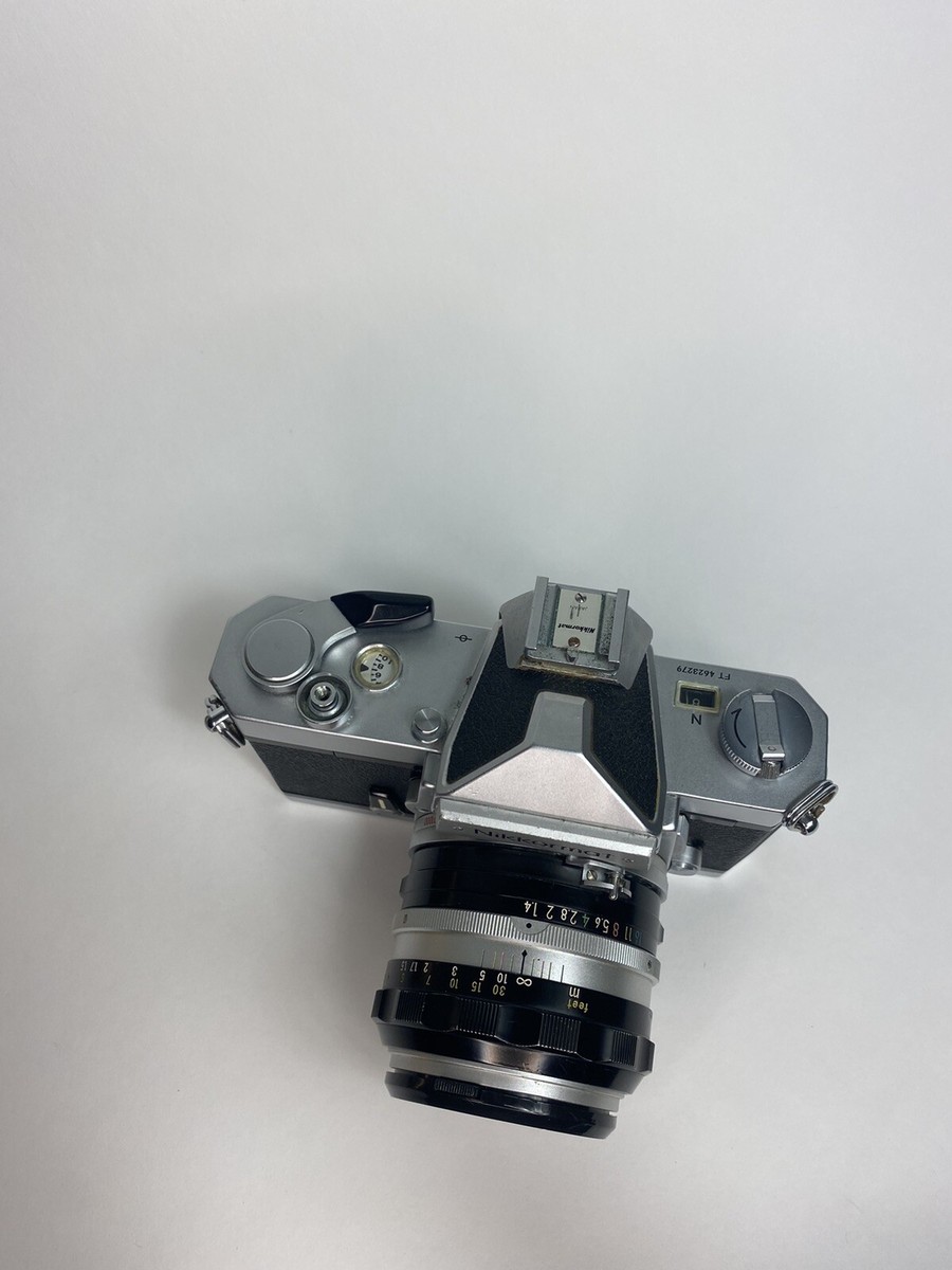 NIKKORMAT FT CAMERA WITH 50MM F 1.4 NIKKOR S AUTO LENS VINTAGE | eBay