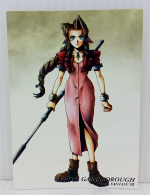 Aerith Gainsborough Aeris Final Fantasy VII Art Museum Card 1st Ed