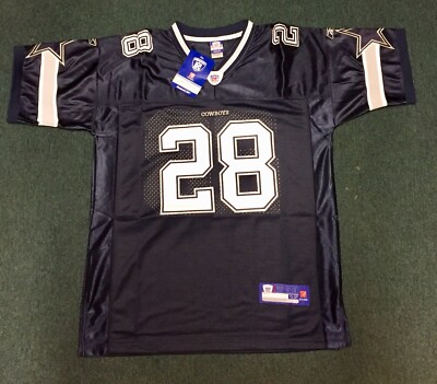 Felix Jones #28 Reebok Away Blue Jersey 