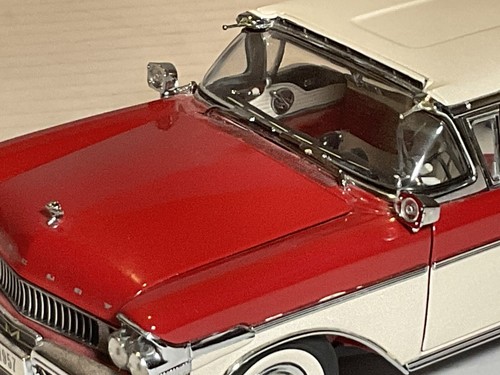 Danbury Mint 1:24 1957 Mercury Turnpike Cruiser Red/Ivory, CO, Read - Picture 18 of 24
