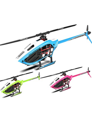 YXZNRC F280 2.4G 6CH 6 ejes giroscopio 3D sin escobillas Flybarless RC helicóptero avión - Imagen 6 de 27