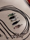 5 Lot Relaxation Fashion crystal Necklace New,  To Add To Your Collection. — photo 2