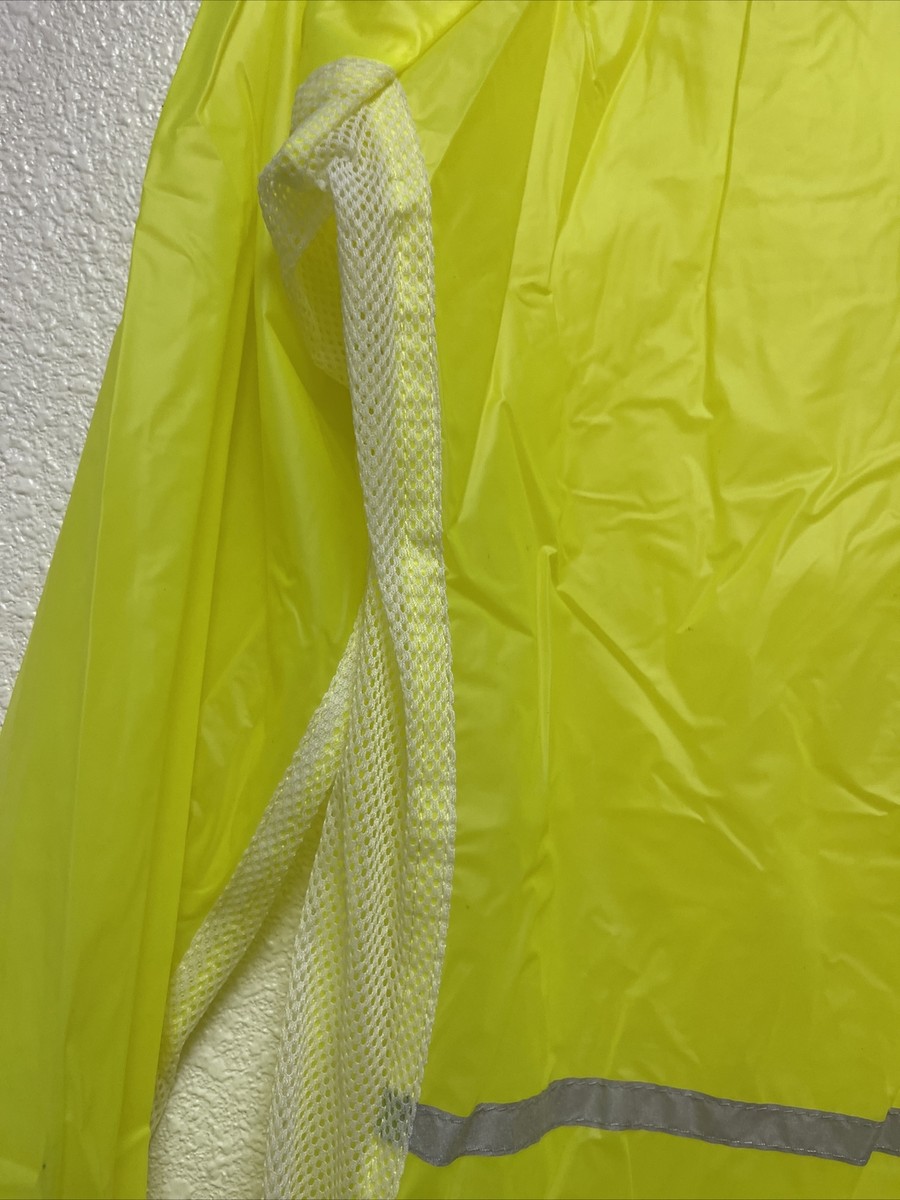 Veste De Pluie Cyclisme Performance Bicycle - PVC Néon Jaune - Taille XL - Occasion
