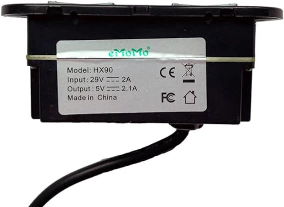 Emomo HX90HU 5 Pin Switch Control for Power Recliner Electric Couch Lift Chairs - Image 2 of 4
