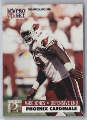 1991 Pro Set 2nd Round Draft Choice Mike Jones #761 Rookie RC Football Card