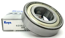 KOYO 6206 ZZ C3 MADE IN JAPAN Deep Groove Bearing - 30 x 62 x 16mm