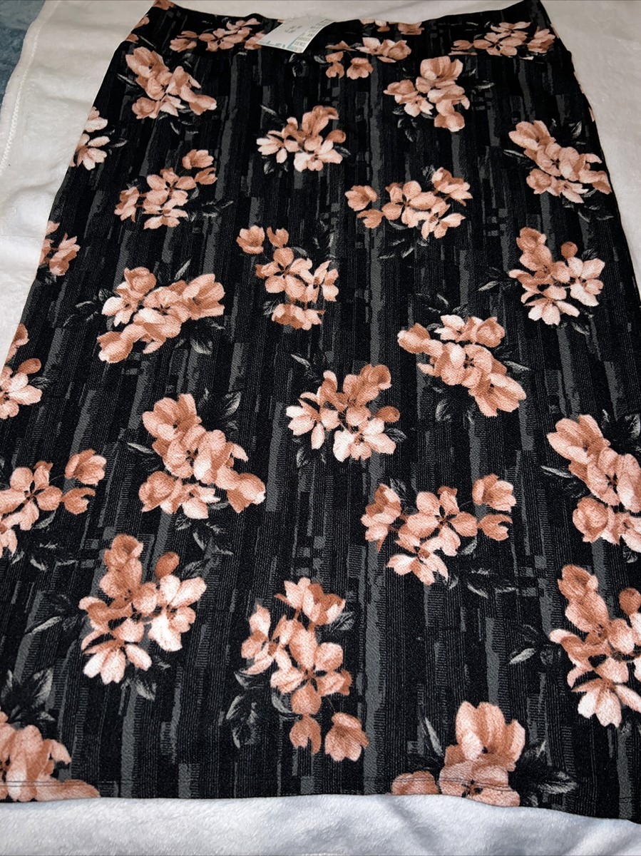 elu Peony wool skirt- Charcoal/ Ivory 【公式通販】