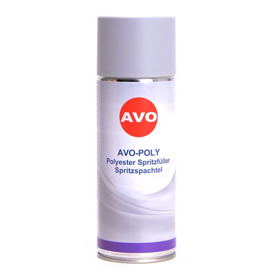 Spritzspachtel Spray 400ml Polyester Spritzfüller Spritz Spachtel  AVO A08013