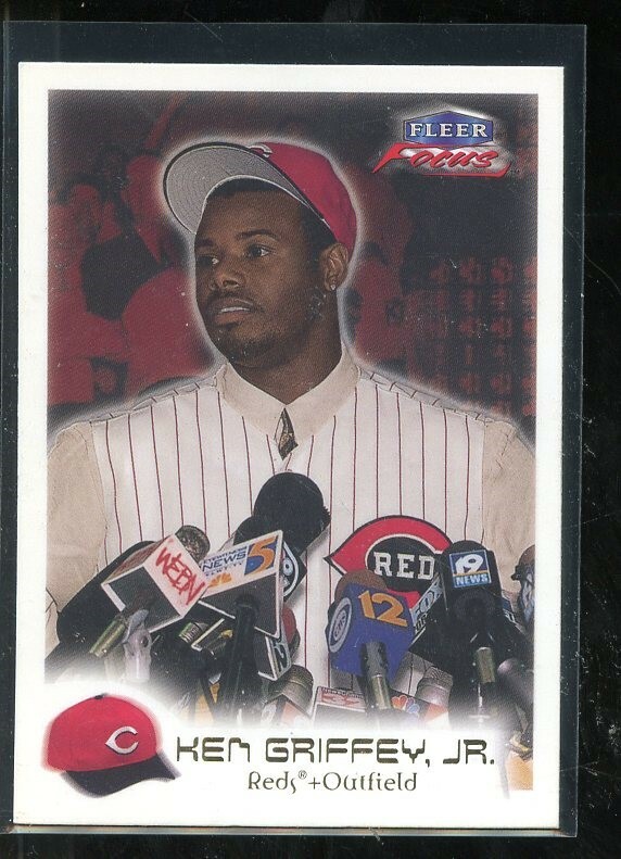 2000 FLEER #50 KEN GRIFFEY JR REDS MINT E012087 | eBay