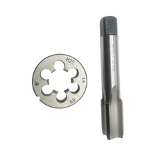 M25 x 1.5mm Tap & M25 x 1.5mm Die Metric Thread Right Hand High Speed Steel New