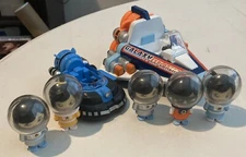 Lot of Ryans World Galaxy Explorer Rocket Ship Hovercraft and Figures