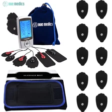 Tens Ems Muscle Stimulator Full Body Electro Therapy Pain Reliever Machine Combo