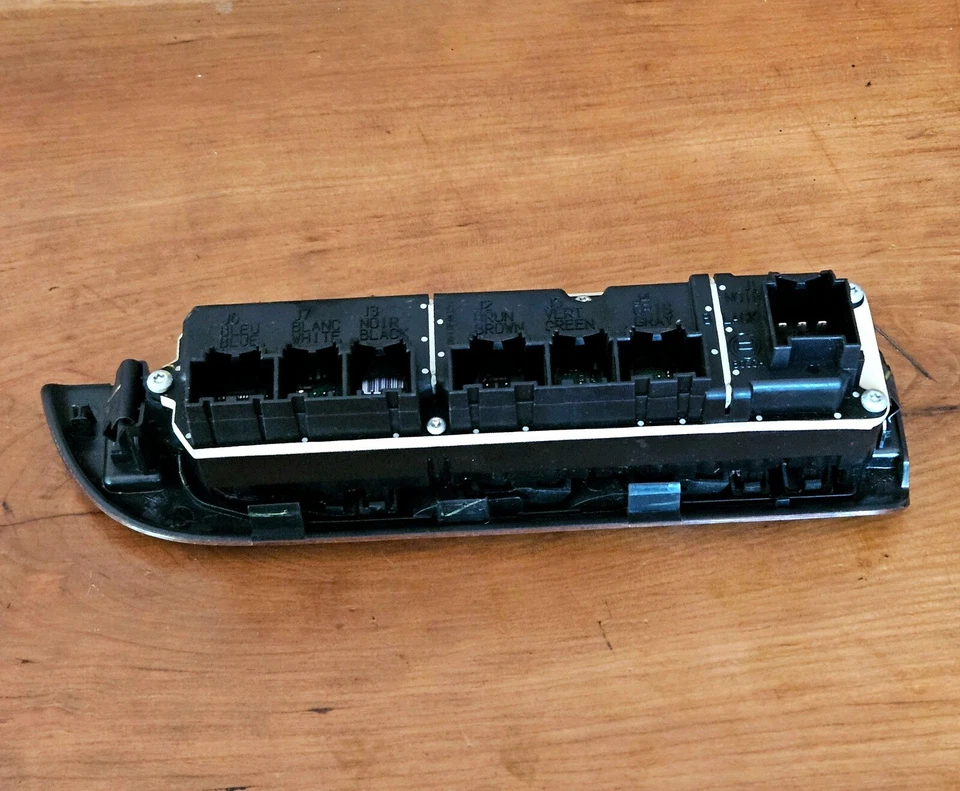 Honda Passport Isuzu Rodeo 1998-2004 OEM MAESTRO INTERRUPTOR DE VENTANA ELÉCTRICA GRANO DE MADERA Foto 4 de 4