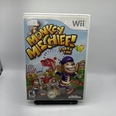 Monkey Mischief Party Time (Nintendo Wii, 2008) 47875757394| eBay