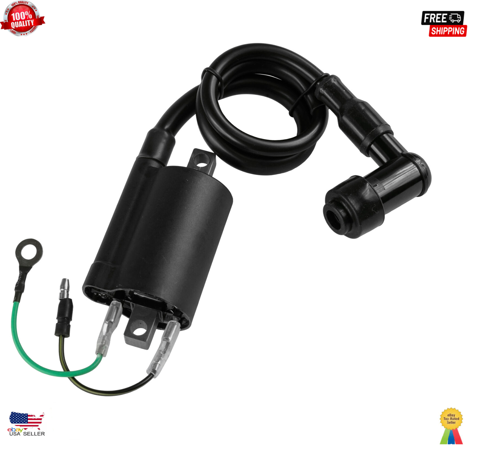 2-Pack Double Line Ignition Coil For Kawasaki VN750 Vulcan 750 1986-2006 - Foto 5