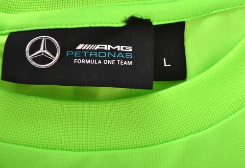 FORMULA 1 MERCEDES AMG 2021/2022 RACING TEAM SHIRT RUSSELL ERA SIZE L - Picture 3 of 4