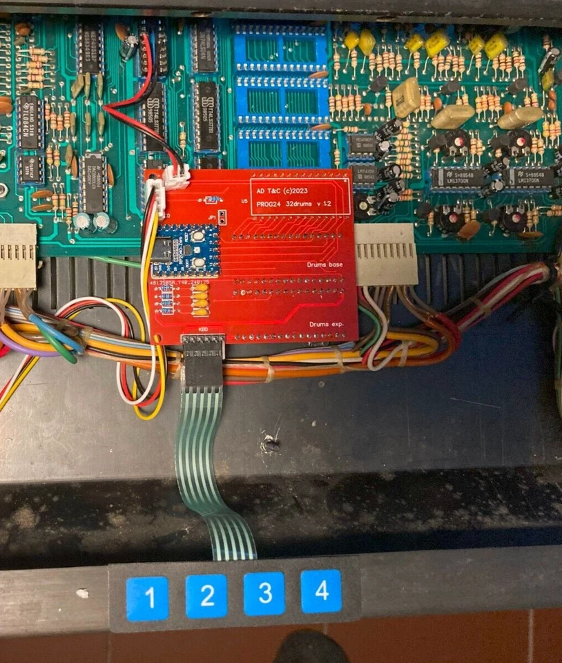 32 DRUMS  Interface Expansion for Solton Programmer 24 Standard. - Bild 2 von 2