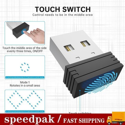 1X Maus Jiggler Undetectable USB Automatische Maus Mouse Mover Driver S2X6