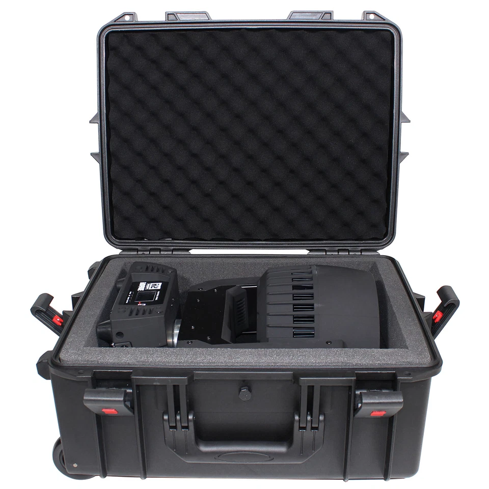 ProX XM-1102HW VaultX Medium Watertight Case W/Handle, Wheels Pluck-N-Pak Foam - Image 2 of 4