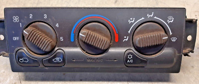 1999-2002 CHEVY SILVERADO GMC SIERRA TRUCK heater climate control W/O REAR DEFOG