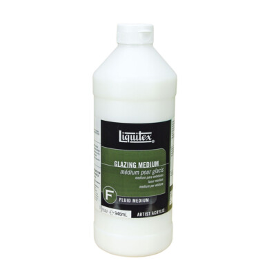 Liquitex Glazing Medium 946ml Textured Paint Home Arts And Crafts ...